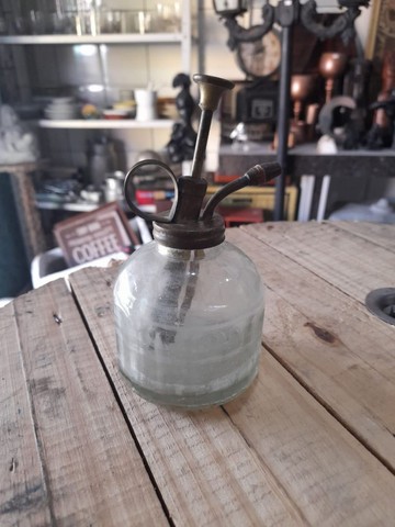 Perfumeiro antigo em vidro século passado 