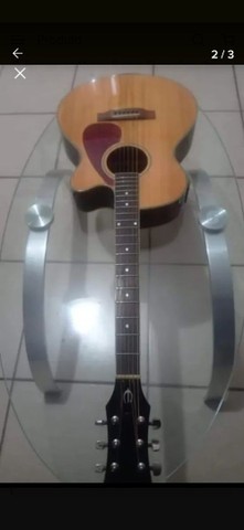 Oportunidade, Vendo Violão Ephifone  Com Braço De Guitarra,  - Foto 2