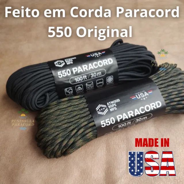 25x Chaveiros de Paracord 550 Faixa Jiu Jitsu BJJ Para Revender ou Presentear CT oss - Foto 6