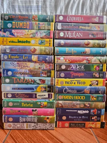 Vhs Original Meus Amigos Tico E Teco