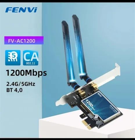 Adaptador Wi-Fi Fenvi AC1200