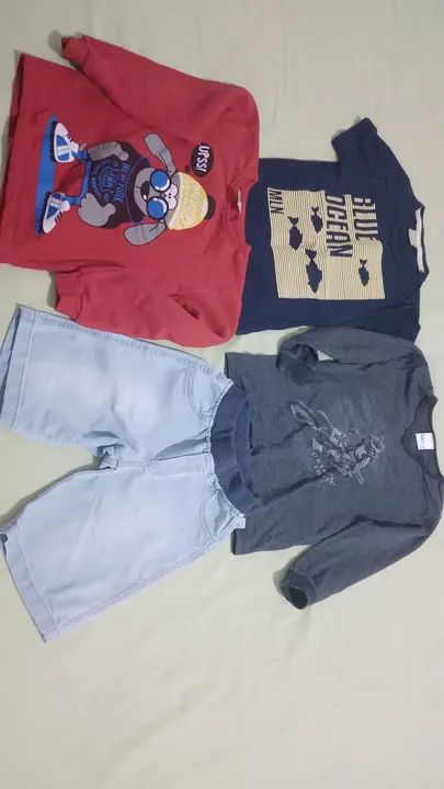 Kit de Roupas infantis menino 06 - Foto 2