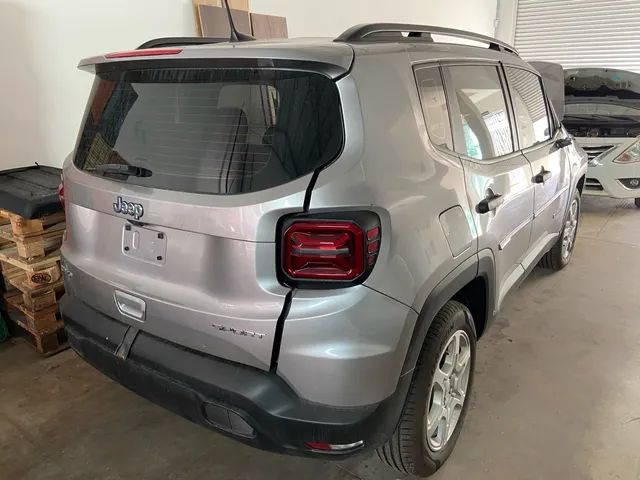 Sucata Jeep Renegade Sport 1.3 Turbo 2023 Motor Cambio Suspensão Airbag Capo Parachoque - Foto 3