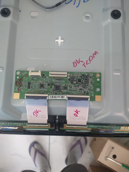 Placa tv Samsung tcom un43j5290ag funcionando
