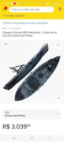 Caiaque Caimam 100 TOP ( grátis motor com reversor. ) - Foto 3