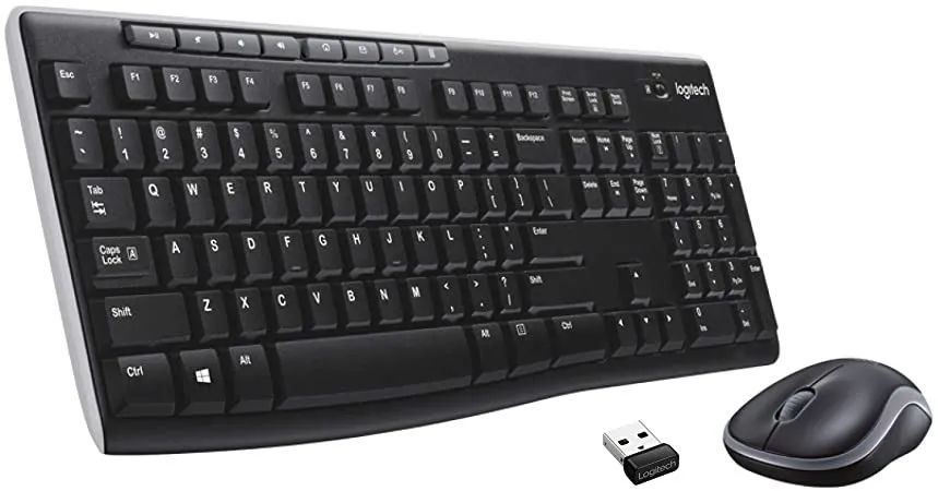 Kit Teclado E Mouse Logitech Wireless Mk270 Loja Coimbra Computadores Entregamos - Foto 2