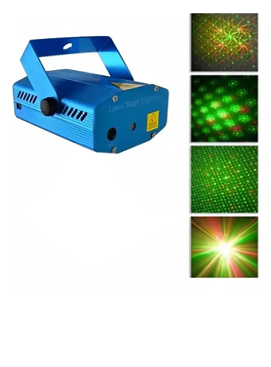 Mini Projetor Laser Iluminação Holográfica Para Festas 110v/220v
