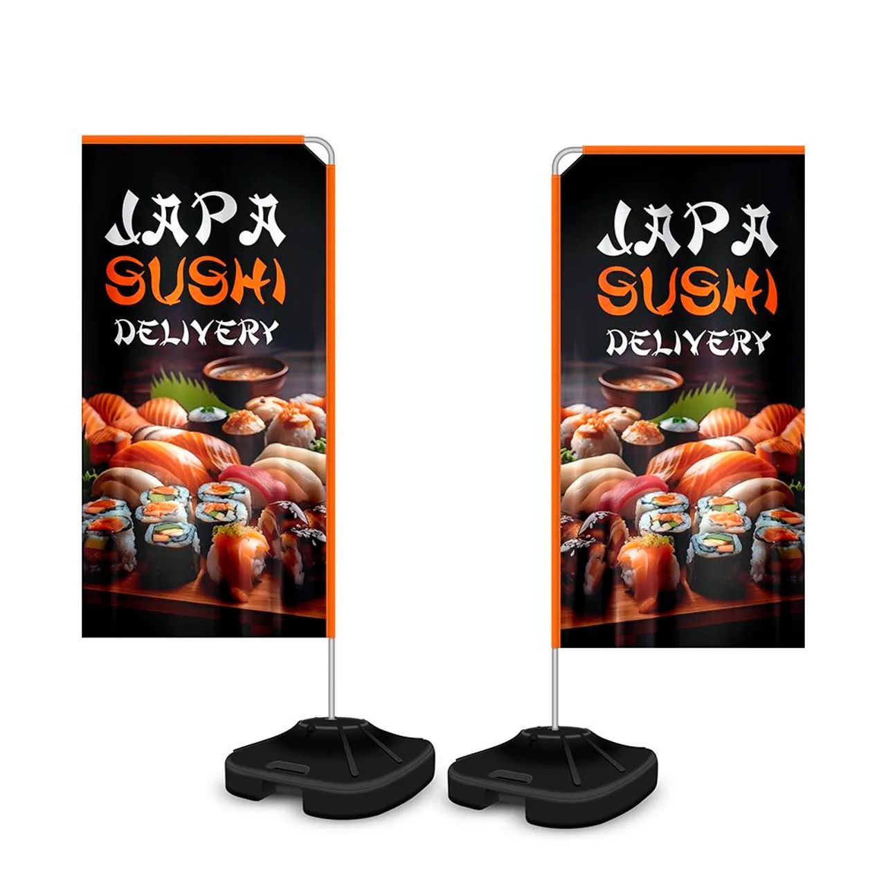 Wind banner retangular 