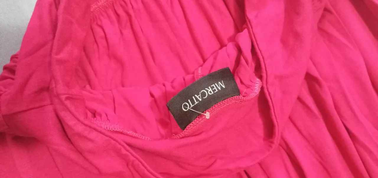 Vestido malha rosa - Tamanho P - Foto 3