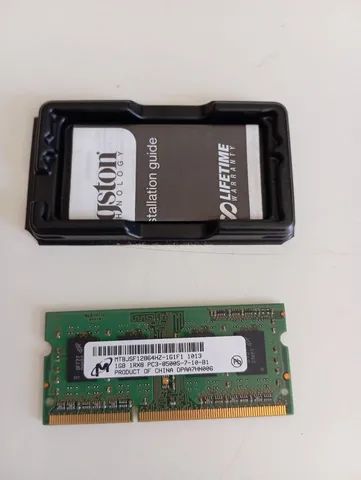 Memória PC3 1GB Novo - Foto 2