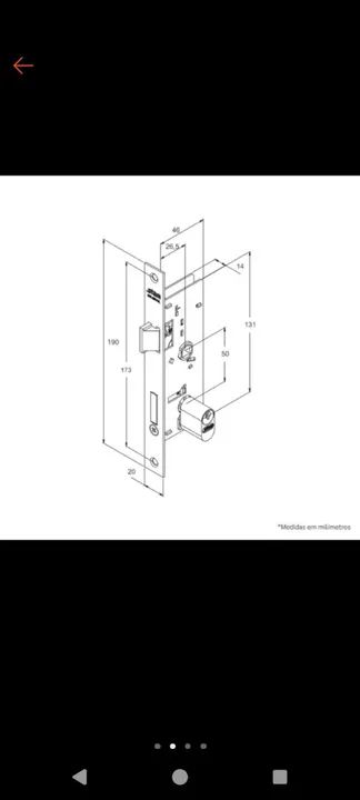  maçaneta cromada - Foto 5
