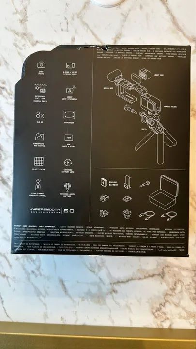 GOPRO 12 BLACK CREATOR EDITION | NOVO/LACRADO | 1 ANO DE GARANTIA | LOJA FÍSICA - Foto 3