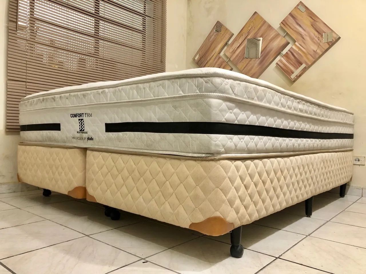 Cama Box queen size , cama queen , cama de casal  - Foto 4