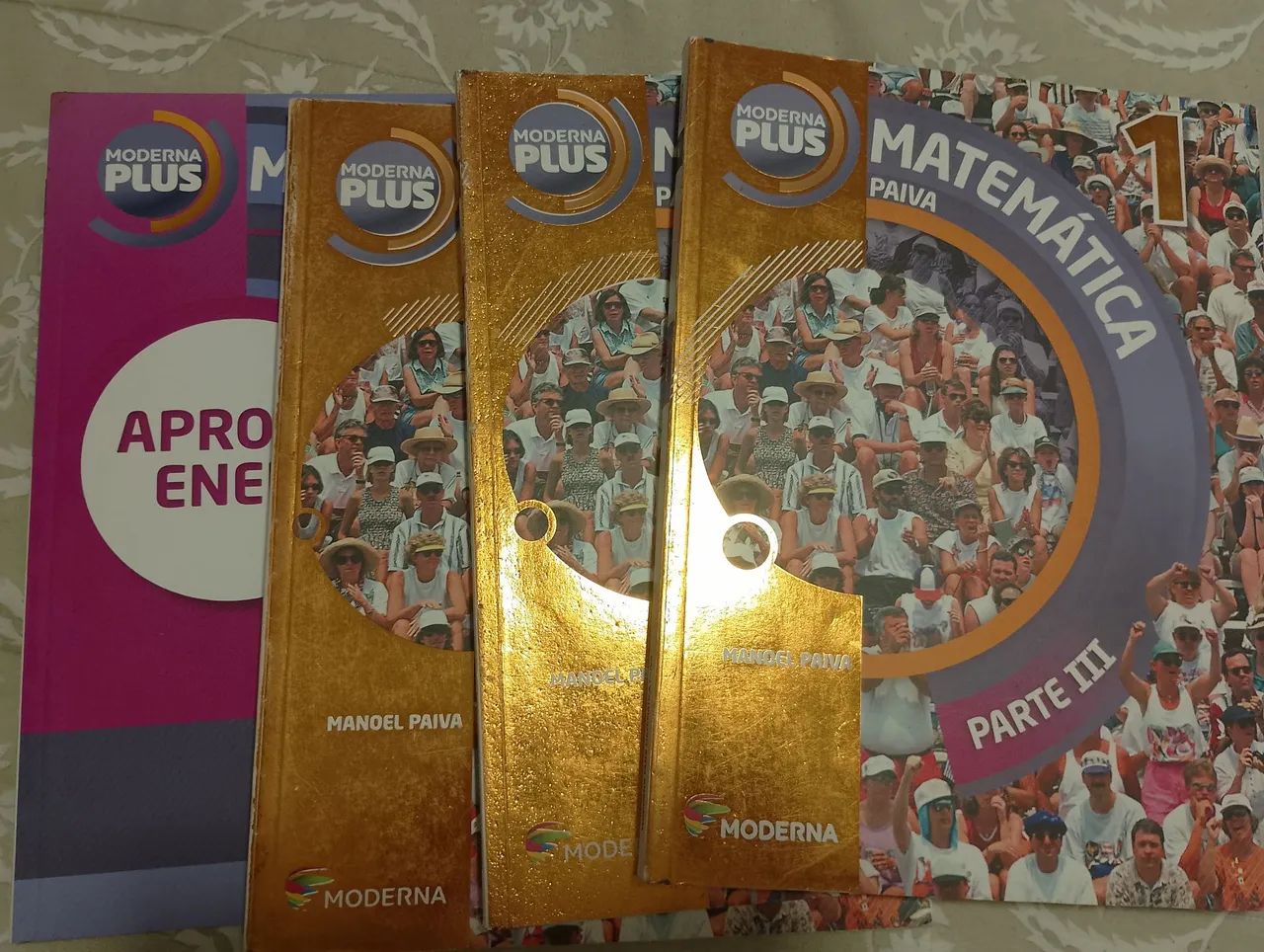 Livros Didáticos Matemática Moderna Plus - 1º Ano - 3 Volumes