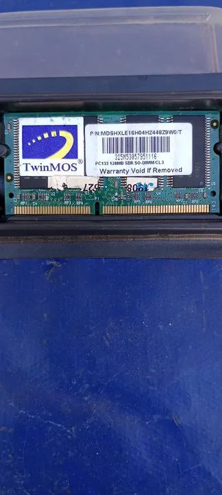 Memória 128Mb P/Notebook - Foto 5