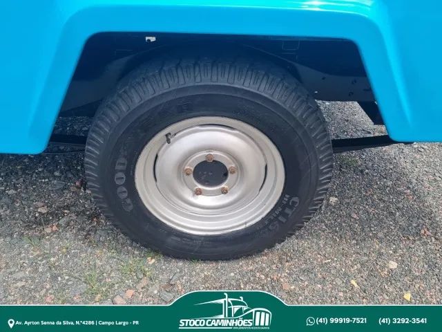 Ford F75, ano 1974, cambio manual, 6 cilindros, placa preta de colecionador, impecavel.  - Foto 12