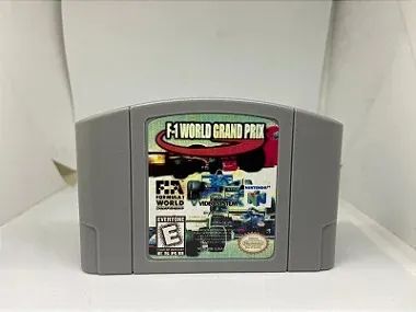 Fita / Cartucho F1 world grand prix  N64 Nintendo