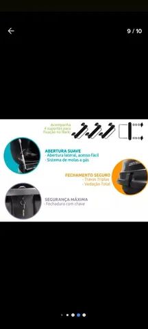 Bagageiro Maleiro Teto Motobul 600 Litros Baú Porta Malas - Foto 7