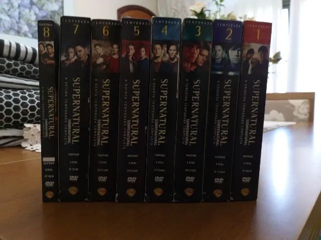 Supernatural DVD Box 1 a 8 Temporada - Foto 2