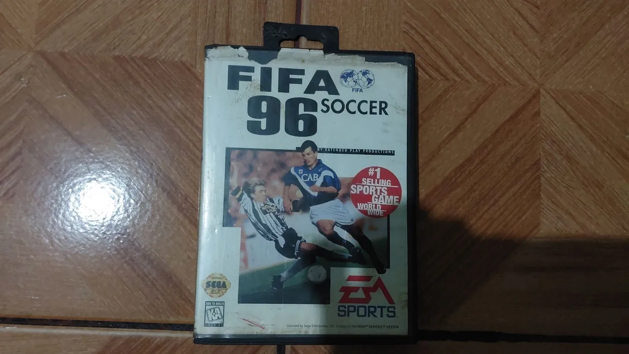 FIFA 96 ORIGINAL- MEGA DRIVE SEM MANUAL