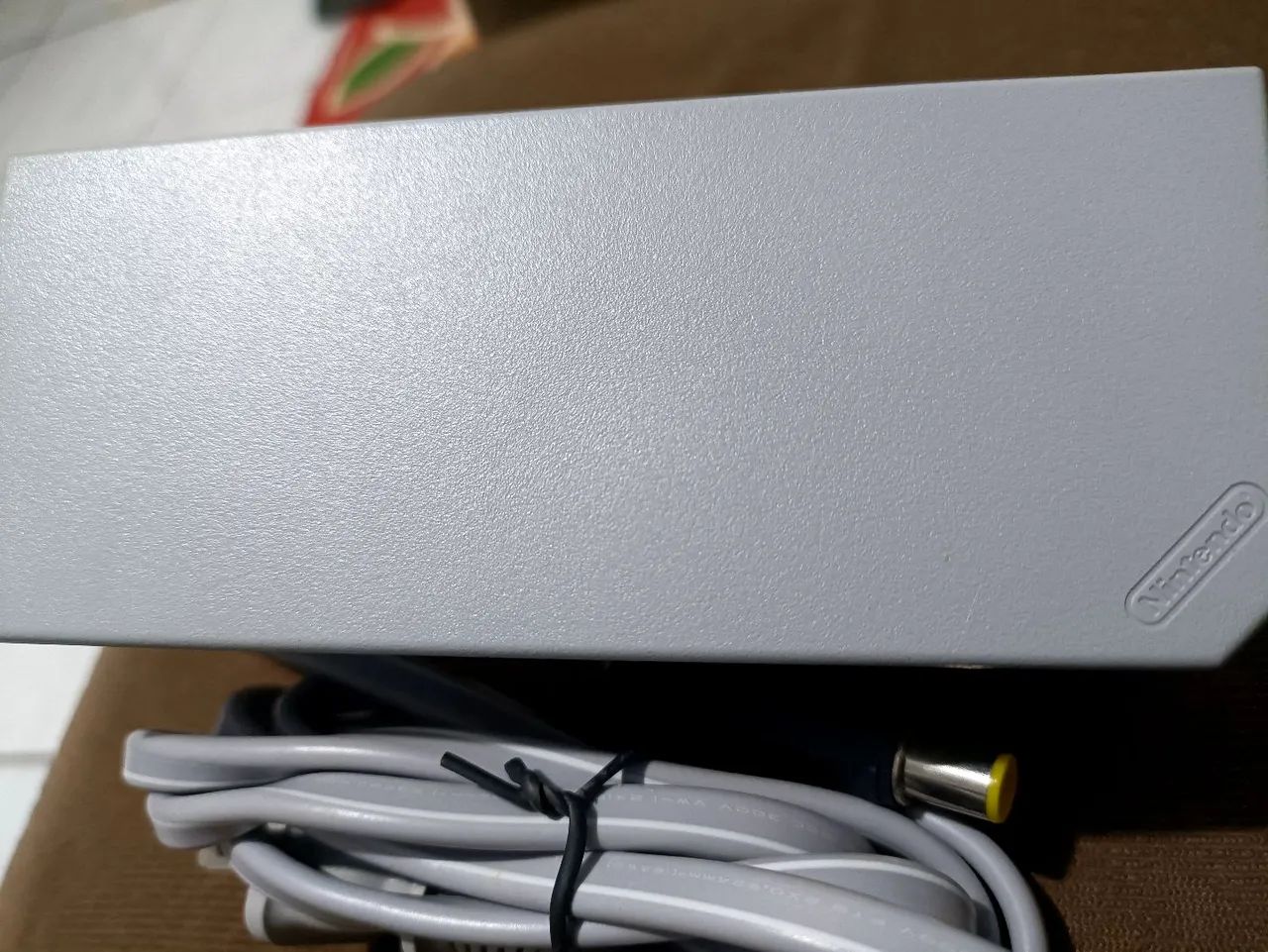 R$59.99 fonte para vídeo game super nintendo snes 127v novo moelo original - Foto 4