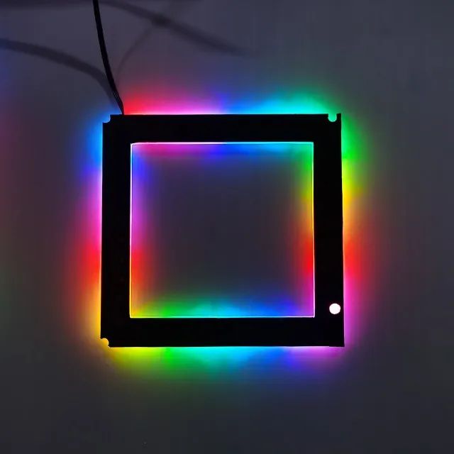 Painel Acrilico Iluminação Argb Para Placa Mae Atx ou Mini Atx