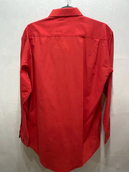 Camisa social cia do terno, tamanho 4, vermelha - Foto 4