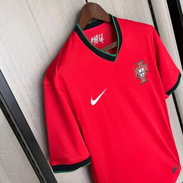Camisa Portugal I 24/35 Torcedor Masculina - Foto 2