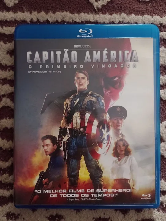 Blu-Ray. Capitão América o primeiro vingador
