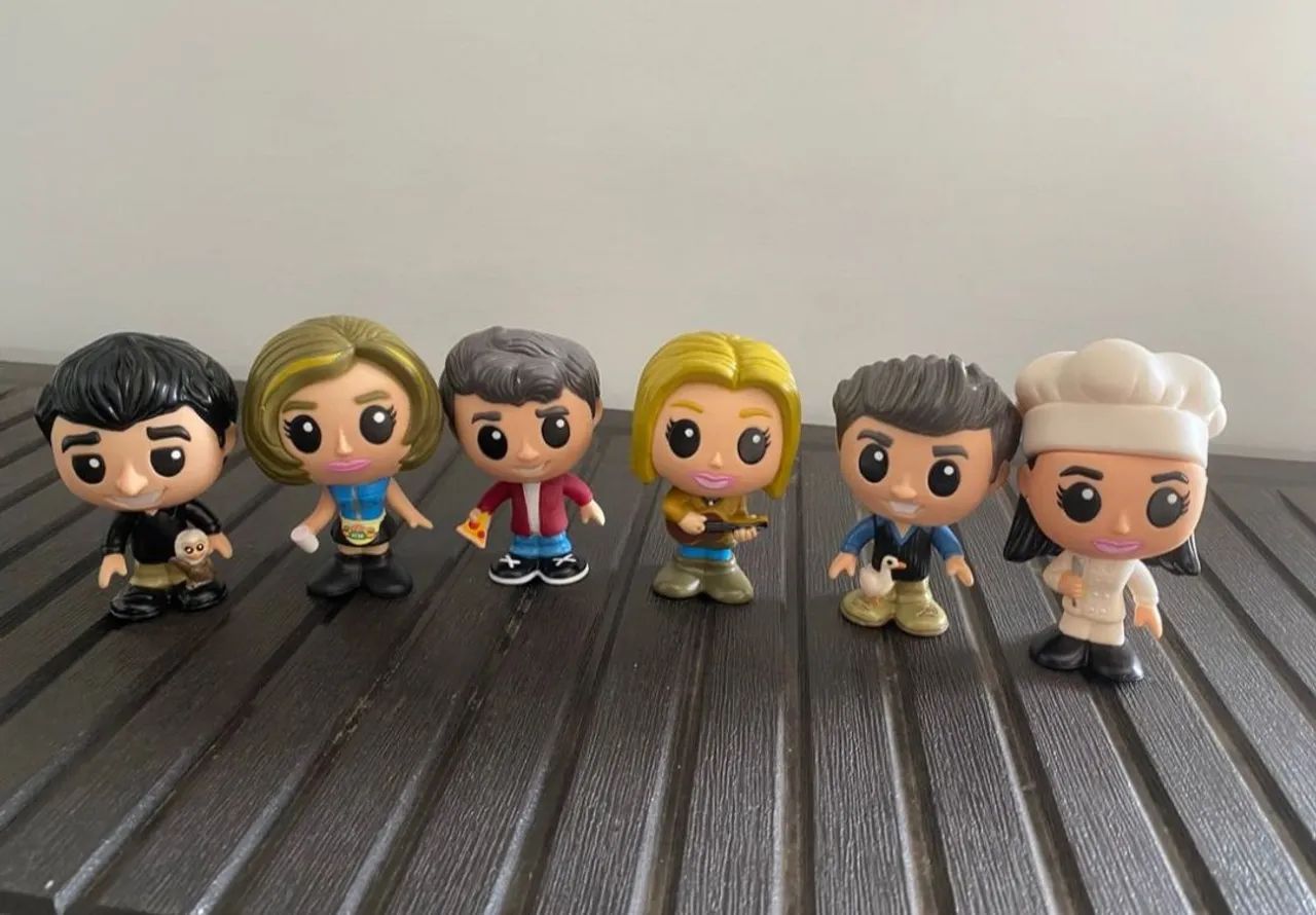 Coleção 6 Bonecos Seriado Friends (Oficial Johnny Rockets) - Foto 2