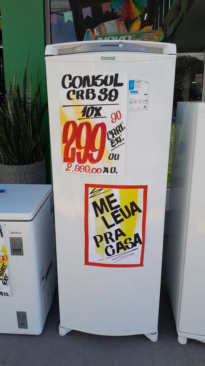 Geladeira Consul CRB39 - Oferta apartir de 2.299