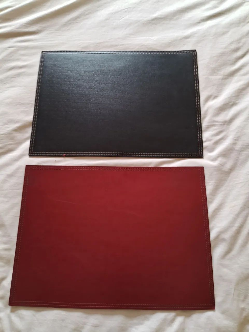 Jogo americano em couro dupla face - Foto 2