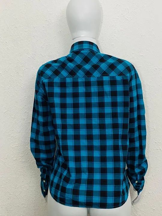 camisa xadrez ecko tamanho g feminina ótimo estado - Foto 5