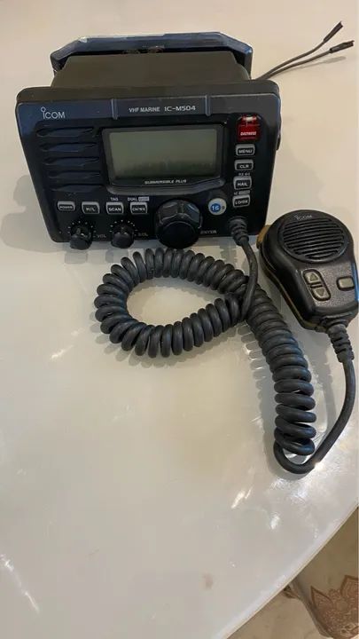 Radio VHF Icom IC-M504 - Aparelhos de Som - Tamariz, Iguaba Grande ...