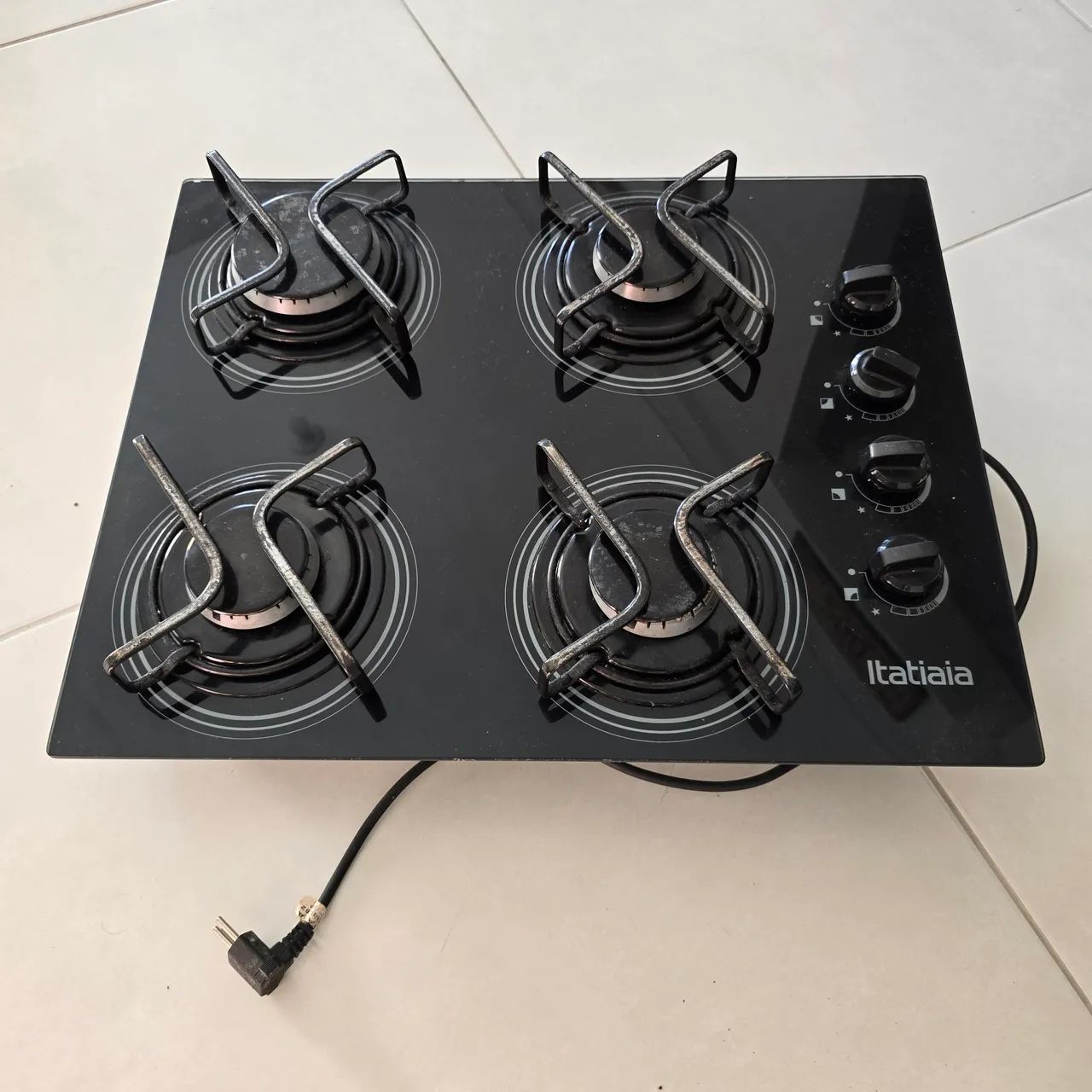 Cooktop 4 bocas Itatiaia Essencial bi volt