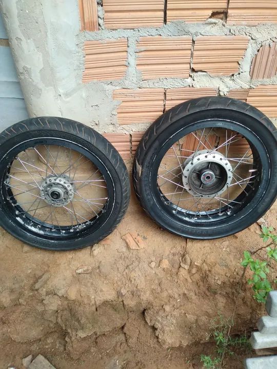 Roda aro 17 para moto - Foto 9