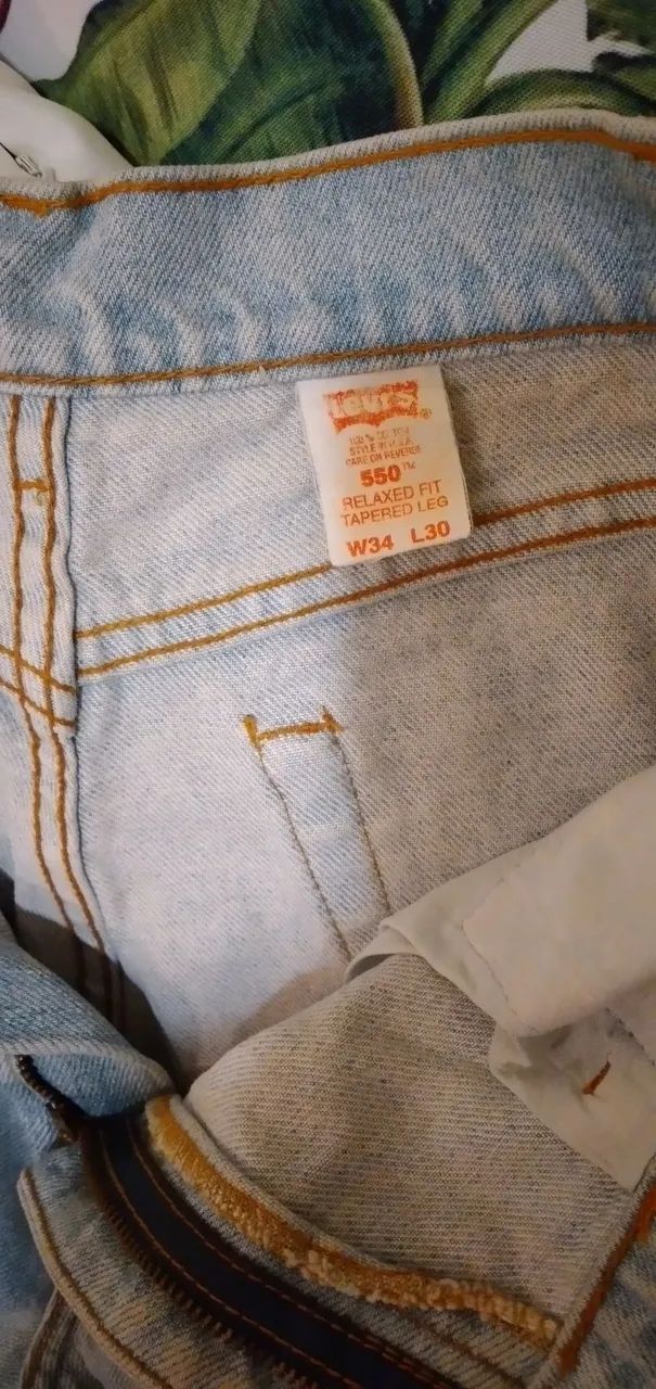 Calça jeans Levis clara - Foto 2