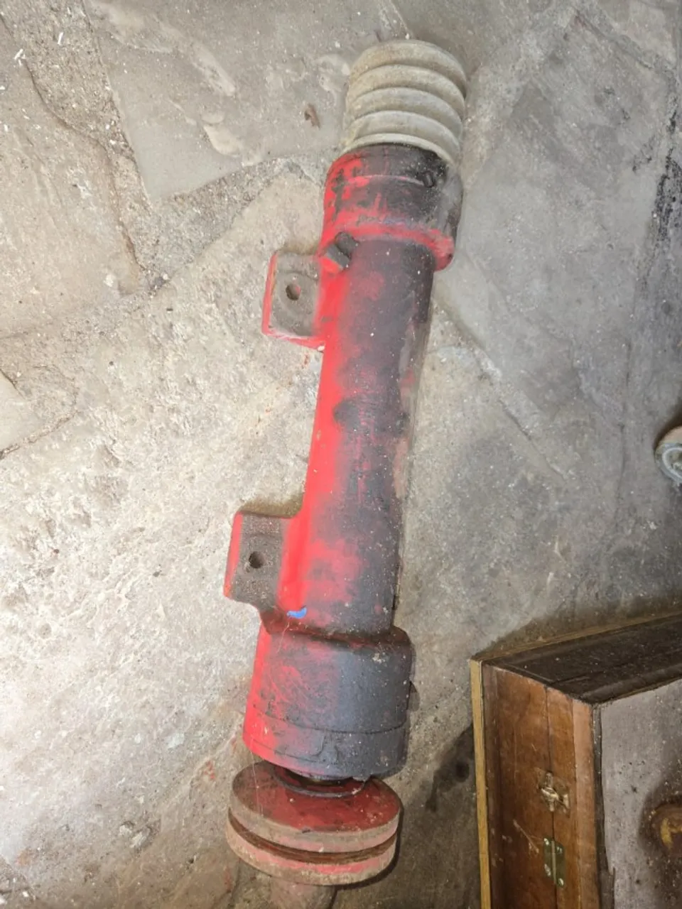 EIXO PARA MAQUINAS COM FLANGE E POLIAS