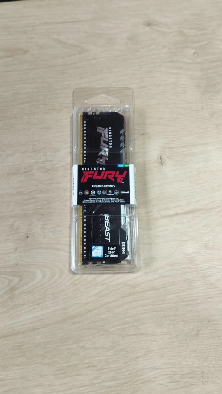 Memória GAMER Kingston FURY Beast DDR4 16Gb