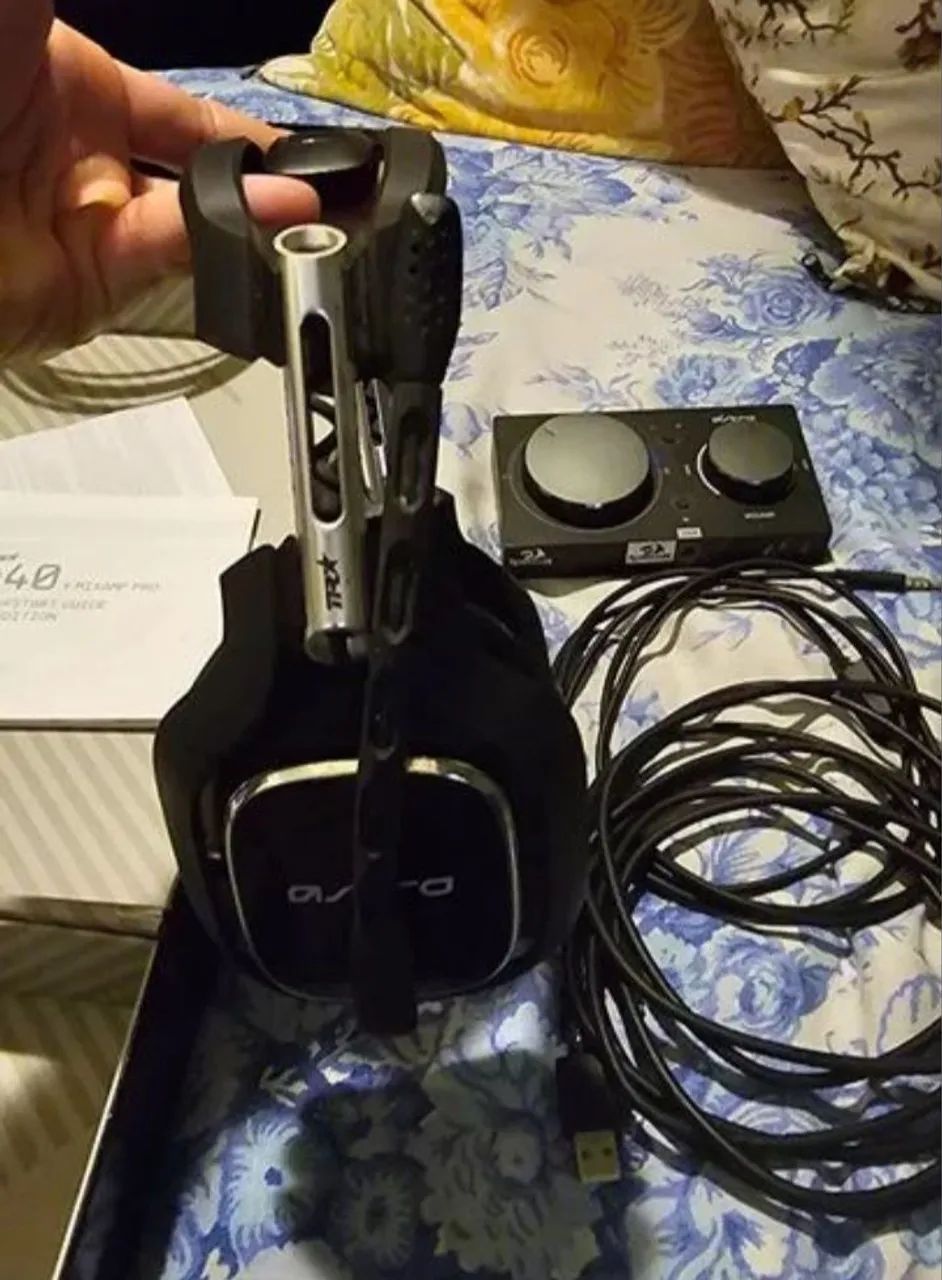 Fone Gamer Astro A40 Mixamp Pro Tr Gen3. Ps4/Ps5/Pc - Foto 2