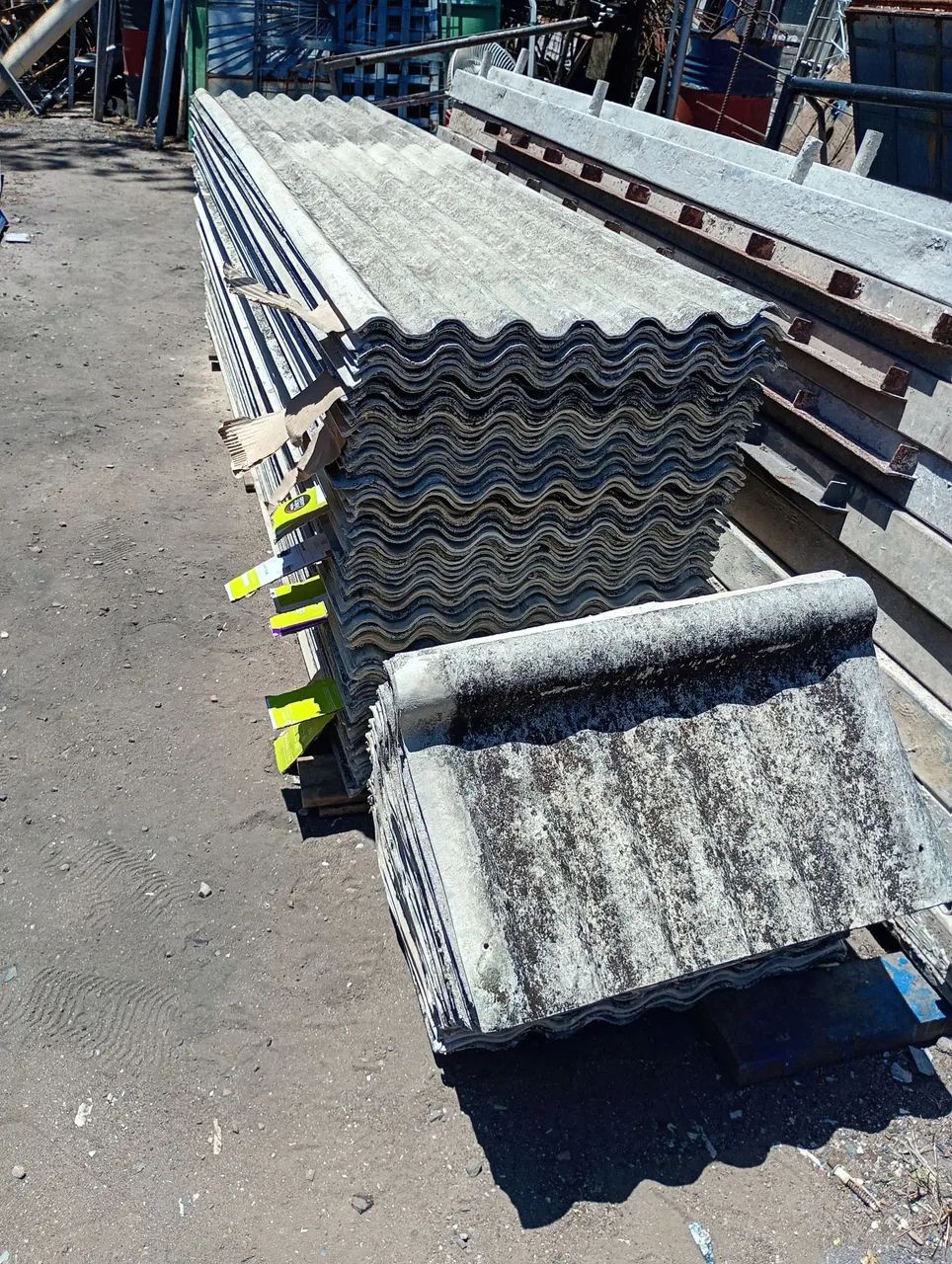 Telha Brasilit da fina da boa 50 pó 2,44 valor da unidade $20 só ligar *71 ou zap - Foto 4