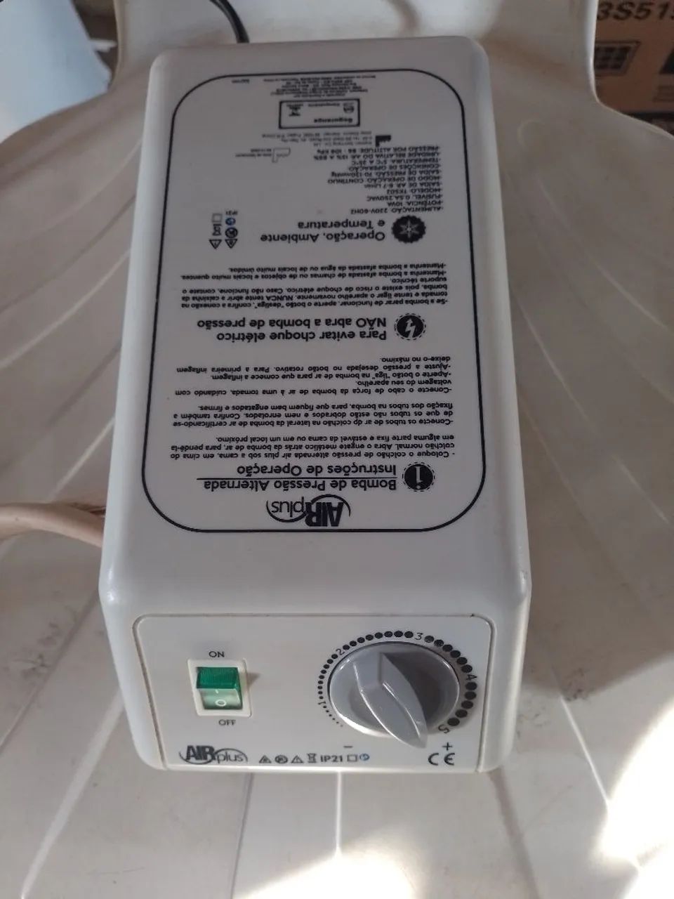 Bomba de Pressão Alternada