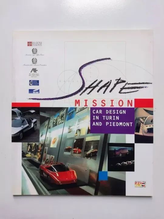 Livro Design Carros Itália - Shape Mission - Giugiaro, Bertone