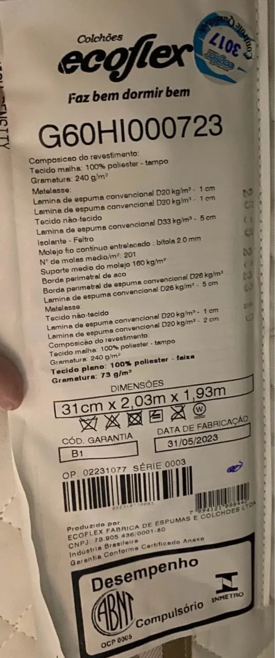 Colchão Pillow Top de Casal - Foto 2