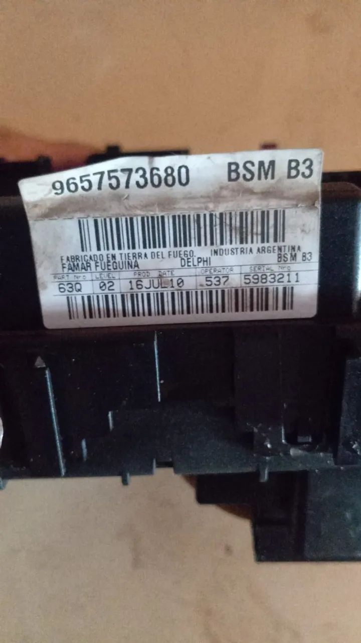 Modulo BSM C3/207 1.4 8v Flex - Foto 3