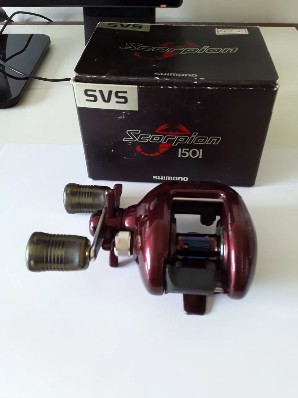Carretilha Shimano Scorpion 1501 SVS - Foto 3