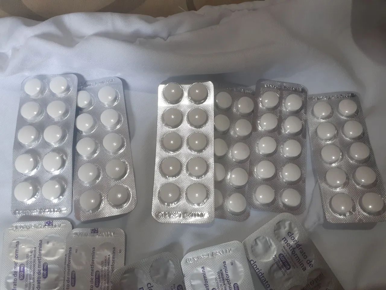 Metformina 500mg - 11 cartelas