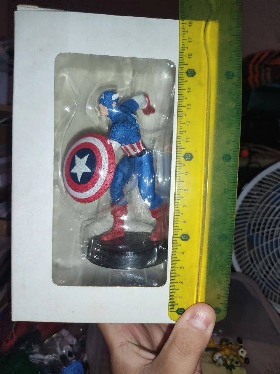 ACTION FIGURE Marvel Fact Files Classic Special #2 Capitão-America Classico,Colecionável - Foto 4