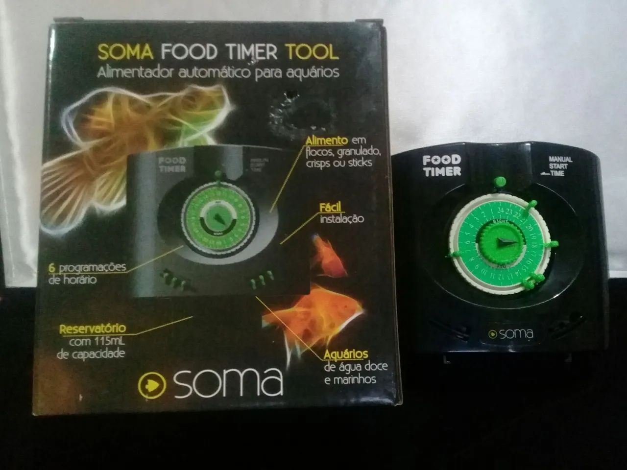Alimentador Automático de Peixes Soma Food Timer Tool