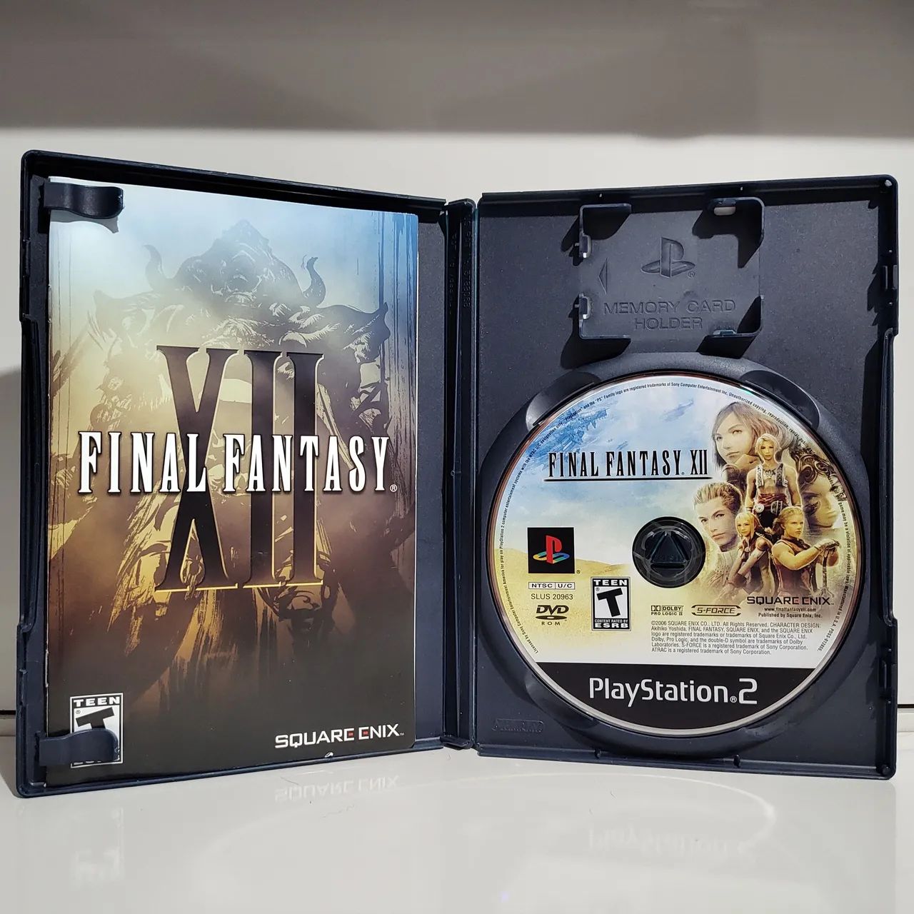 Final Fantasy XII PS2 Original Americano Mídia Física Completo